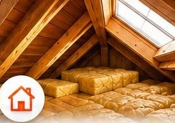Isolation des combles sous charpente bois