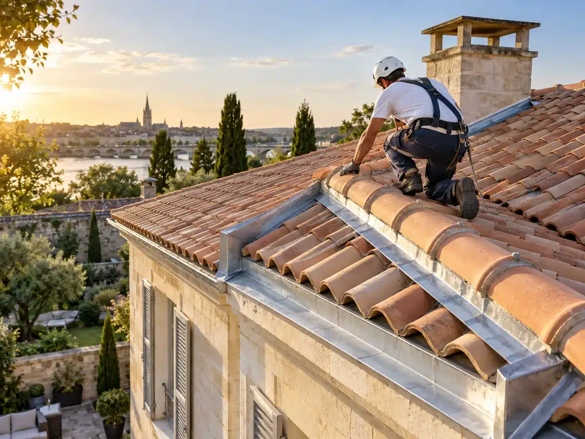 Contrôle d’une rénovation complète de toiture en tuiles